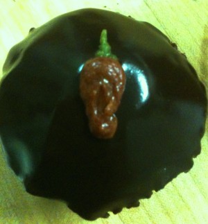 Chocolate Chili Cupcake